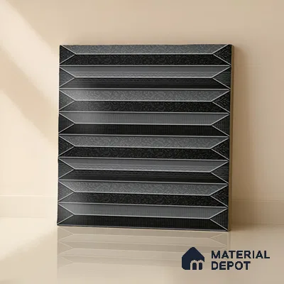 Faux Subway  Tile TL 07242 Crayon 4002 Granula 1 ft x 1 ft Ceramic Matte Finish - 9 mm  | 2 mm Spacer is Mandatory | Please Expect a Slight Variation of Pattern (Sample)